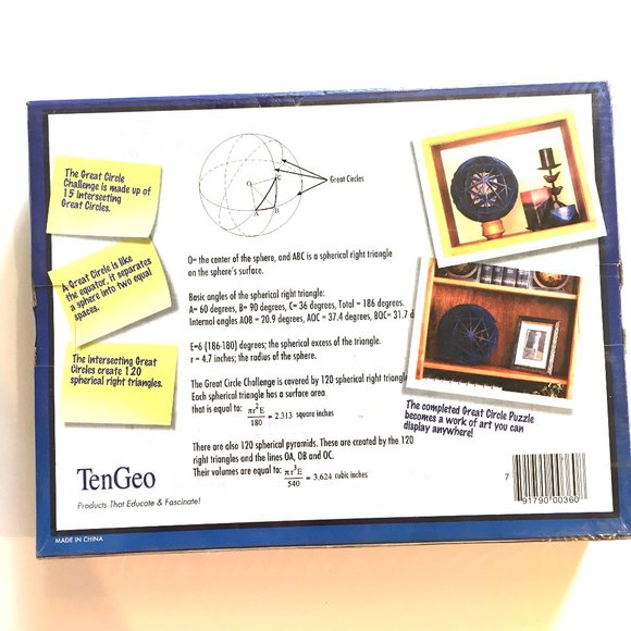 3D Puzzle Sphere The Great Circle Challenge NWT - Picture 5 of 5